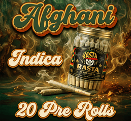 20 Pack of Rasta Rolls