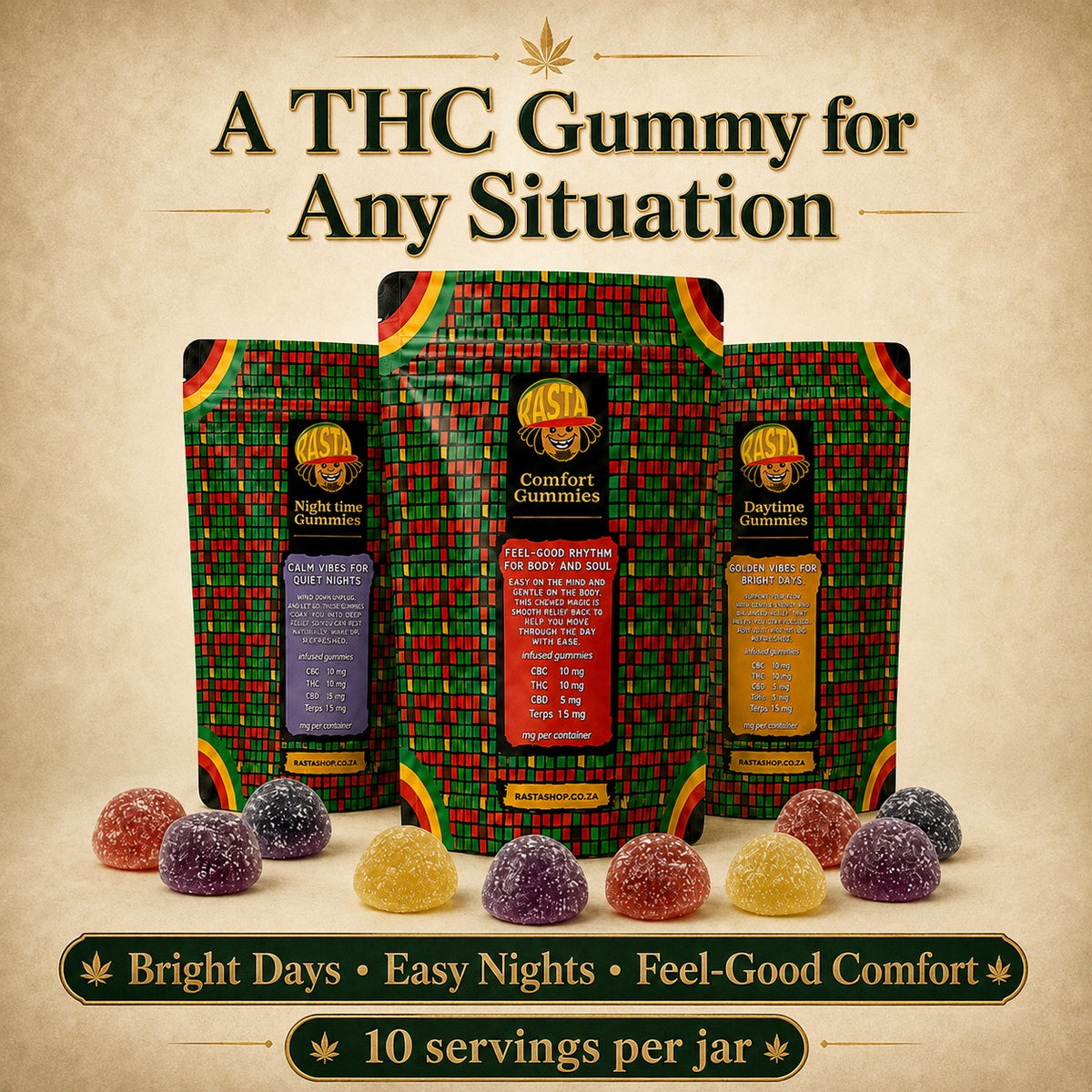 10 THC Experience Gummies