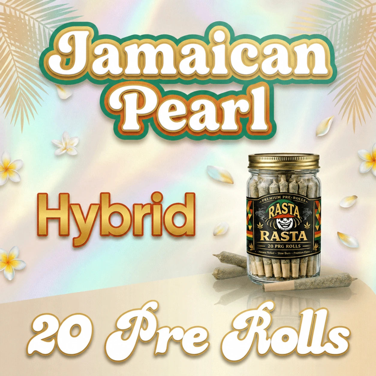 20 Pack of Rasta Rolls